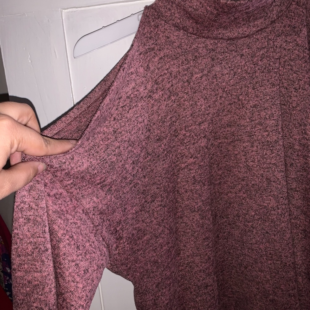 Women’s off the shoulder sweater